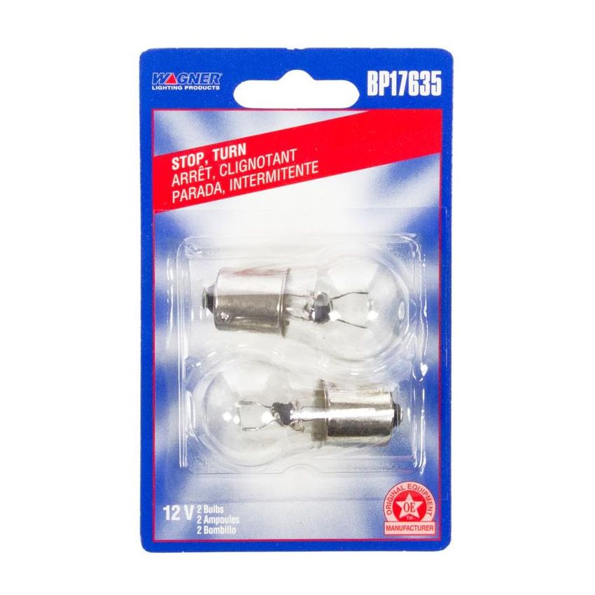 WAGNER LIGHTING BP17635 Standard Multi-Purpose Light Bulb Card of 2
