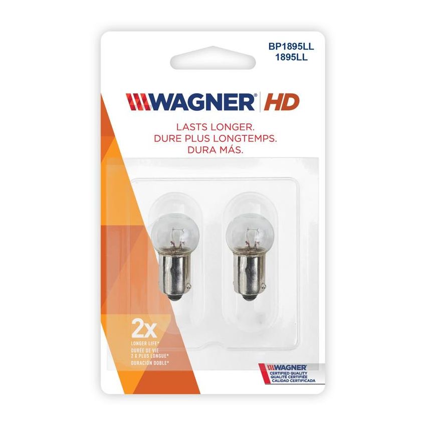 WAGNER LIGHTING BP1895LL Long Life Multi-Purpose Light Bulb Box of 10