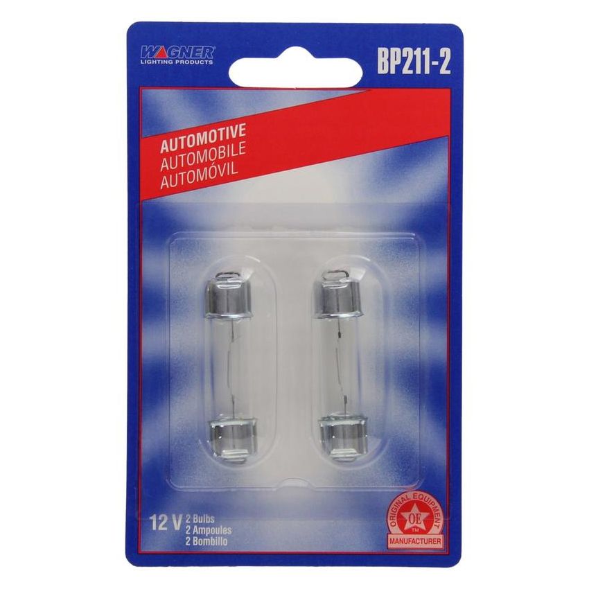 WAGNER LIGHTING BP211-2 Standard Multi-Purpose Light Bulb Card of 2