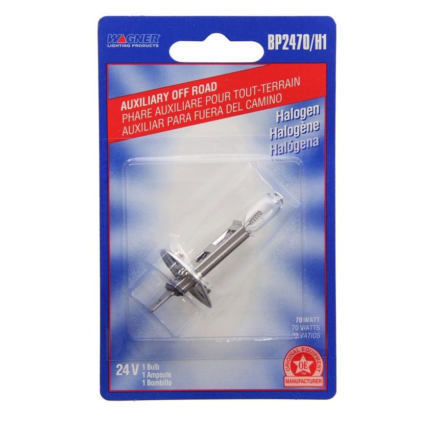 WAGNER LIGHTING BP2470/H1 Standard Multi-Purpose Light Bulb Card of 1