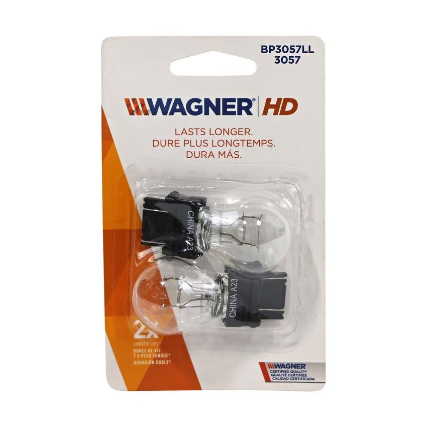 WAGNER LIGHTING BP3057LL Long Life Multi-Purpose Light Bulb Card of 2