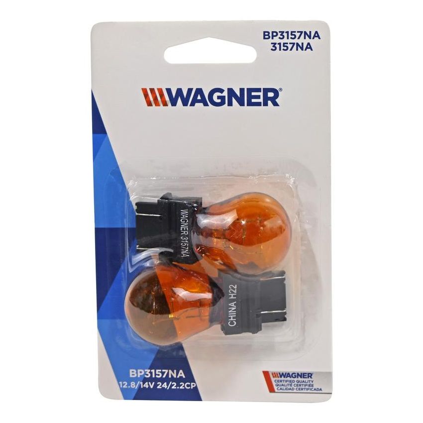 WAGNER LIGHTING BP3157NA Standard Multi-Purpose Light Bulb Card of 2