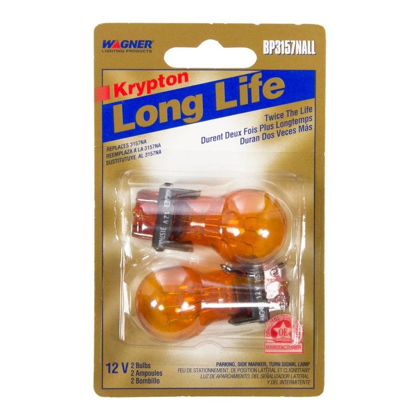 WAGNER LIGHTING BP3157NALL Long Life Multi-Purpose Light Bulb Card of 2