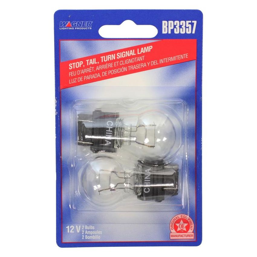 WAGNER LIGHTING BP3357 Standard Multi-Purpose Light Bulb Card of 2
