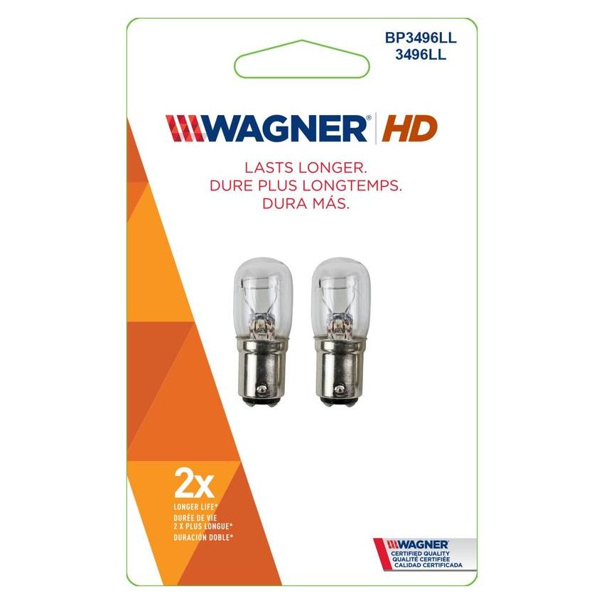 WAGNER LIGHTING BP3496LL Long Life Multi-Purpose Light Bulb Box of 10