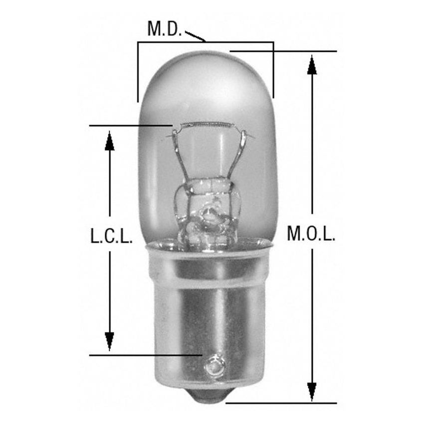 WAGNER LIGHTING BP3497 Standard Multi-Purpose Light Bulb Card of 2