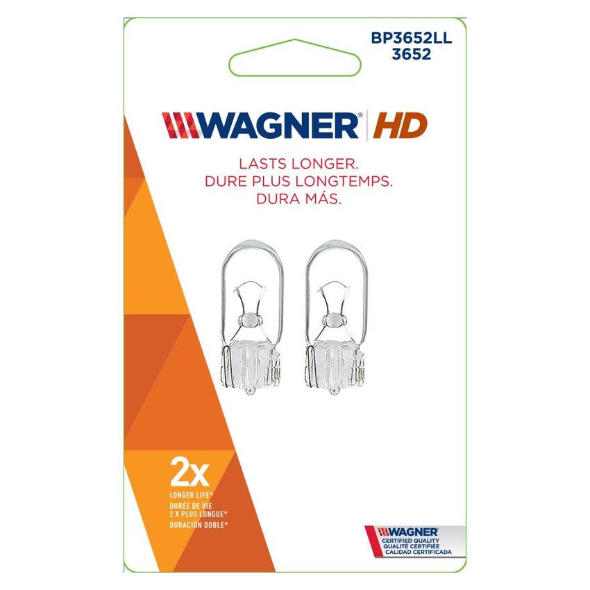 WAGNER LIGHTING BP3652LL Long Life Multi-Purpose Light Bulb Box of 10