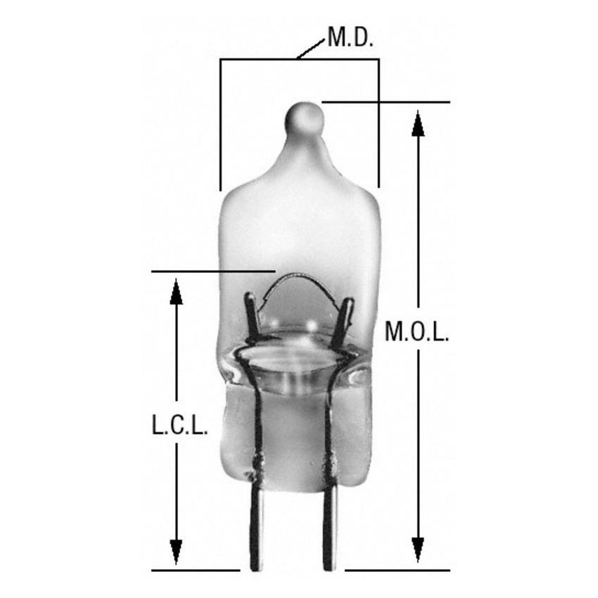 WAGNER LIGHTING BP891 Standard Multi-Purpose Light Bulb Card of 1