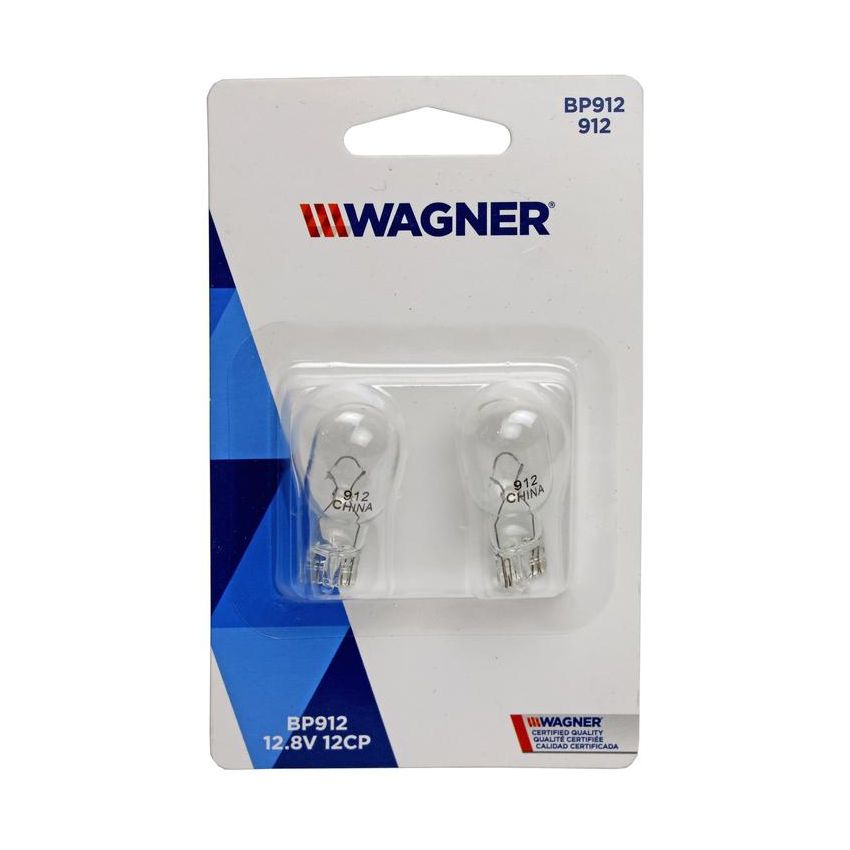 WAGNER LIGHTING BP912 Standard Multi-Purpose Light Bulb Card of 2