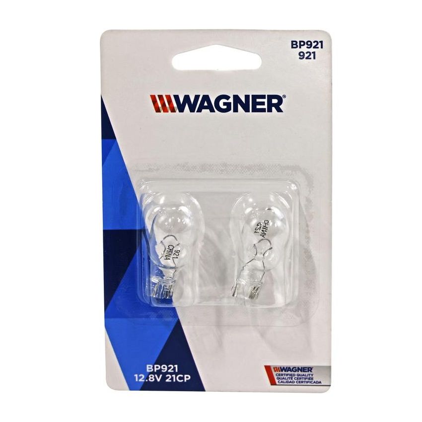 WAGNER LIGHTING BP921 Standard Multi-Purpose Light Bulb Card of 2