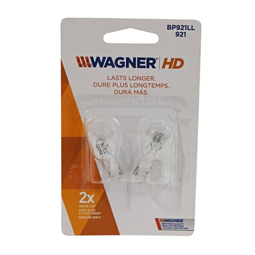 WAGNER LIGHTING BP921LL Long Life Multi-Purpose Light Bulb Card of 2