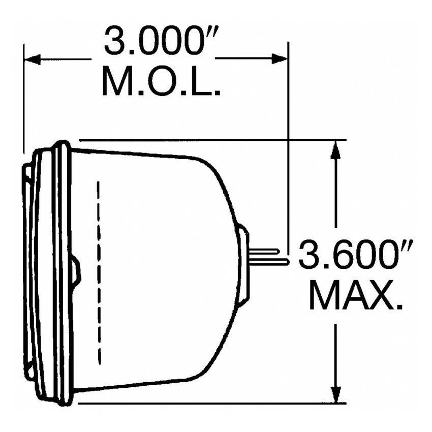 WAGNER LIGHTING H4703 Standard Multi-Purpose Light Bulb Box of 1