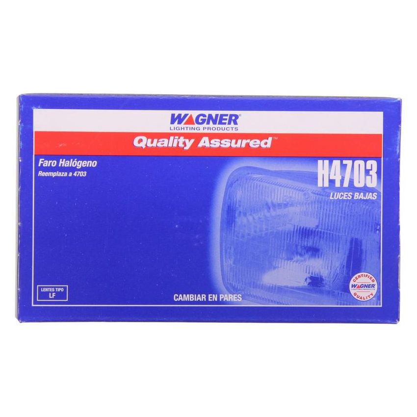 WAGNER LIGHTING H4703 Standard Multi-Purpose Light Bulb Box of 1