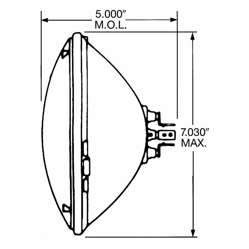 WAGNER LIGHTING H6024BL BriteLite Headlight Box of 1