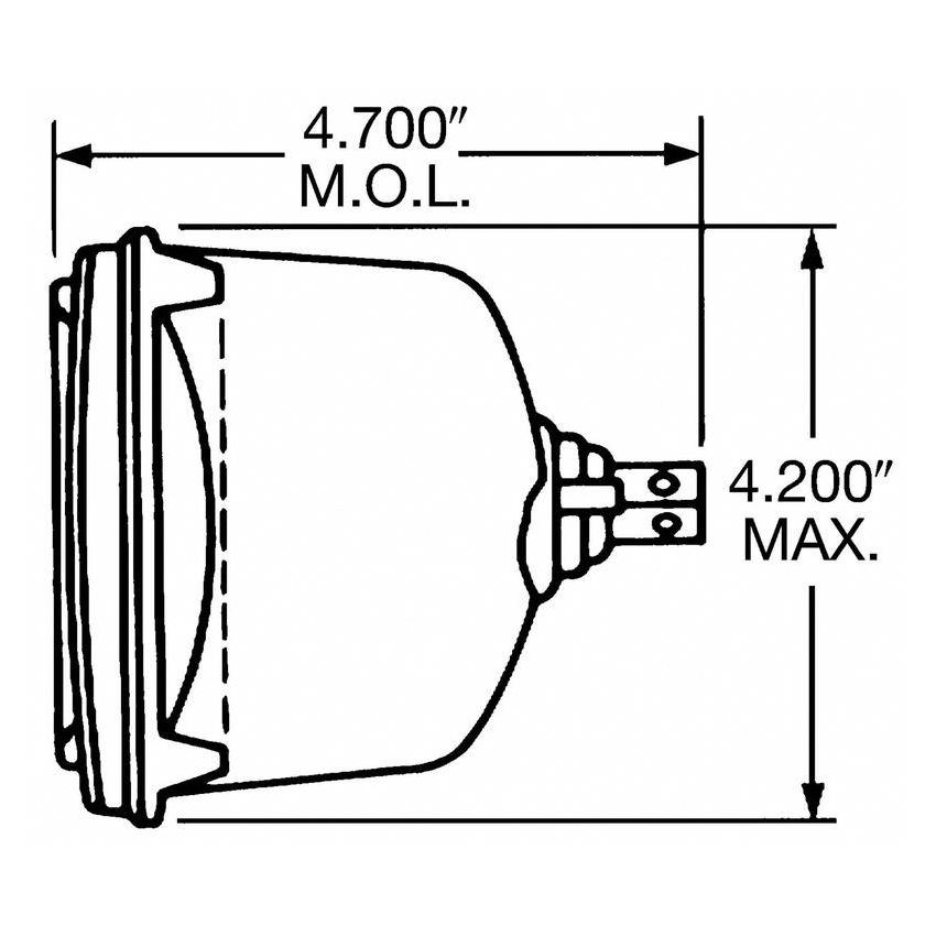 WAGNER LIGHTING H6545 Standard Multi-Purpose Light Bulb Box of 1