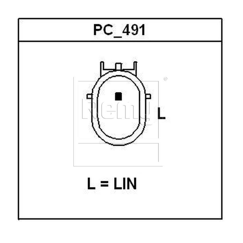 REMY ELECTRICAL 11112 Remanufactured Alternator