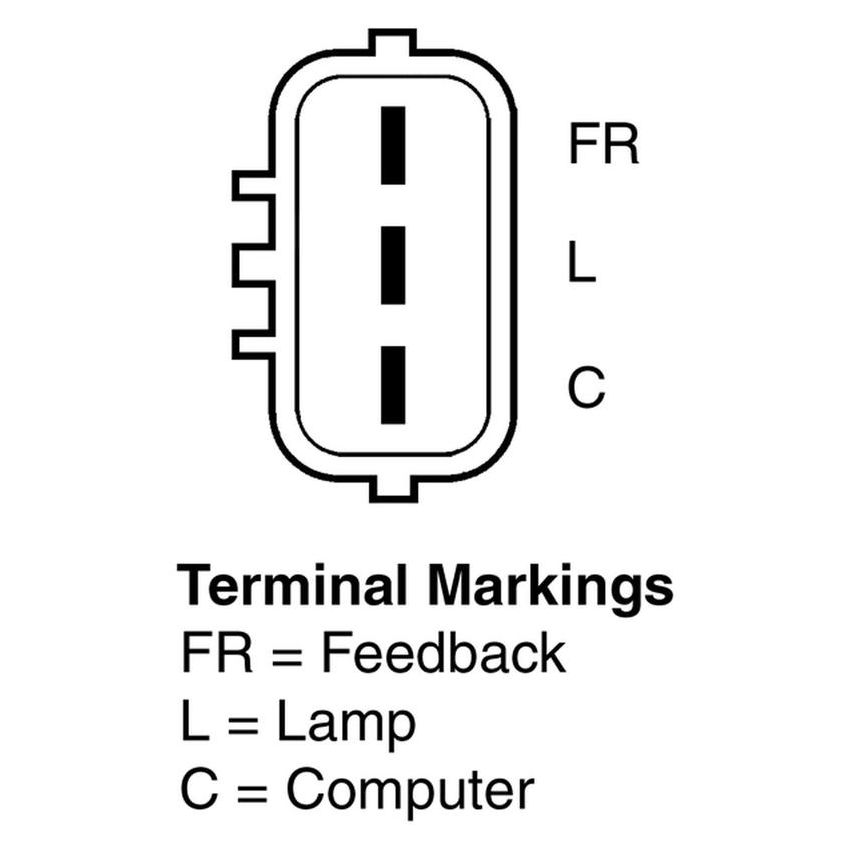 REMY ELECTRICAL 11117 Remanufactured Alternator