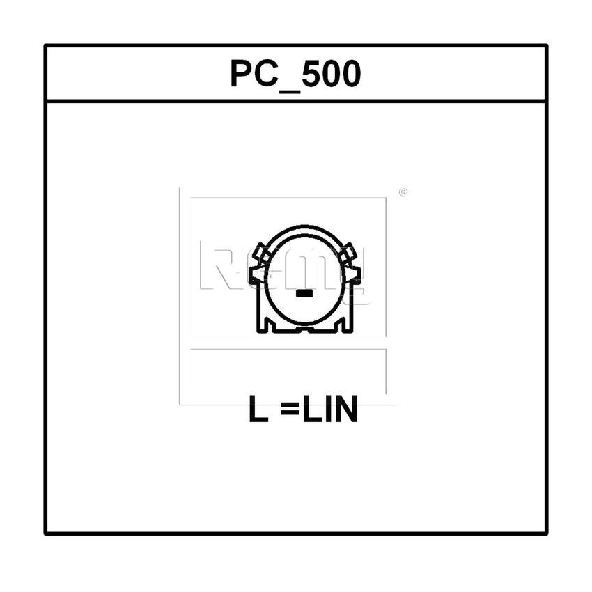 REMY ELECTRICAL 11184 Remanufactured Alternator