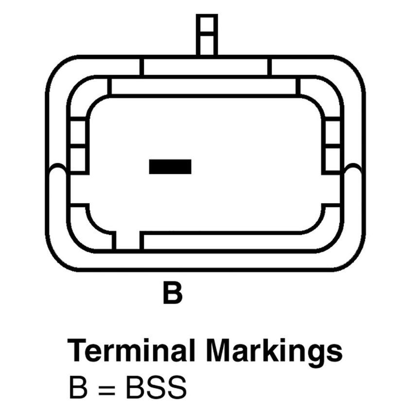 REMY ELECTRICAL 11334 Remanufactured Alternator
