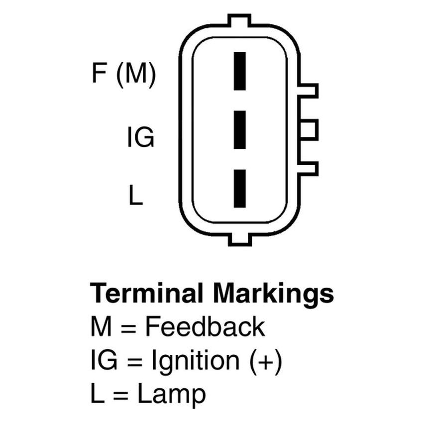 REMY ELECTRICAL 12227 Remanufactured Alternator