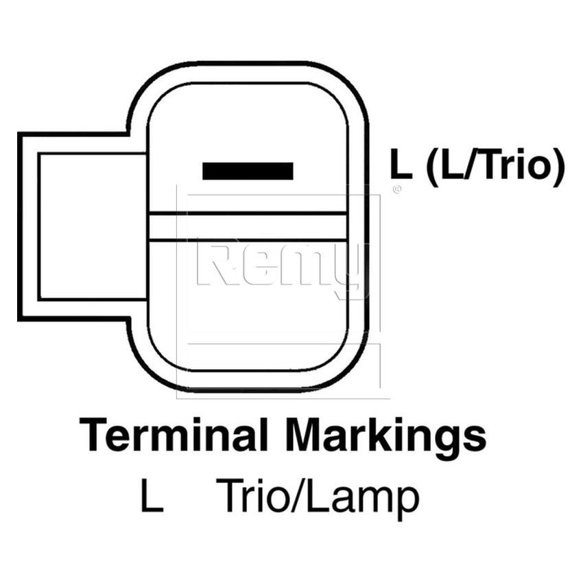 REMY ELECTRICAL 12248 Remanufactured Alternator