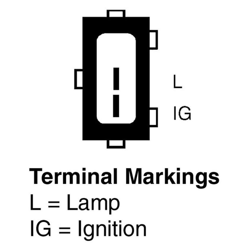 REMY ELECTRICAL 12281 Remanufactured Alternator