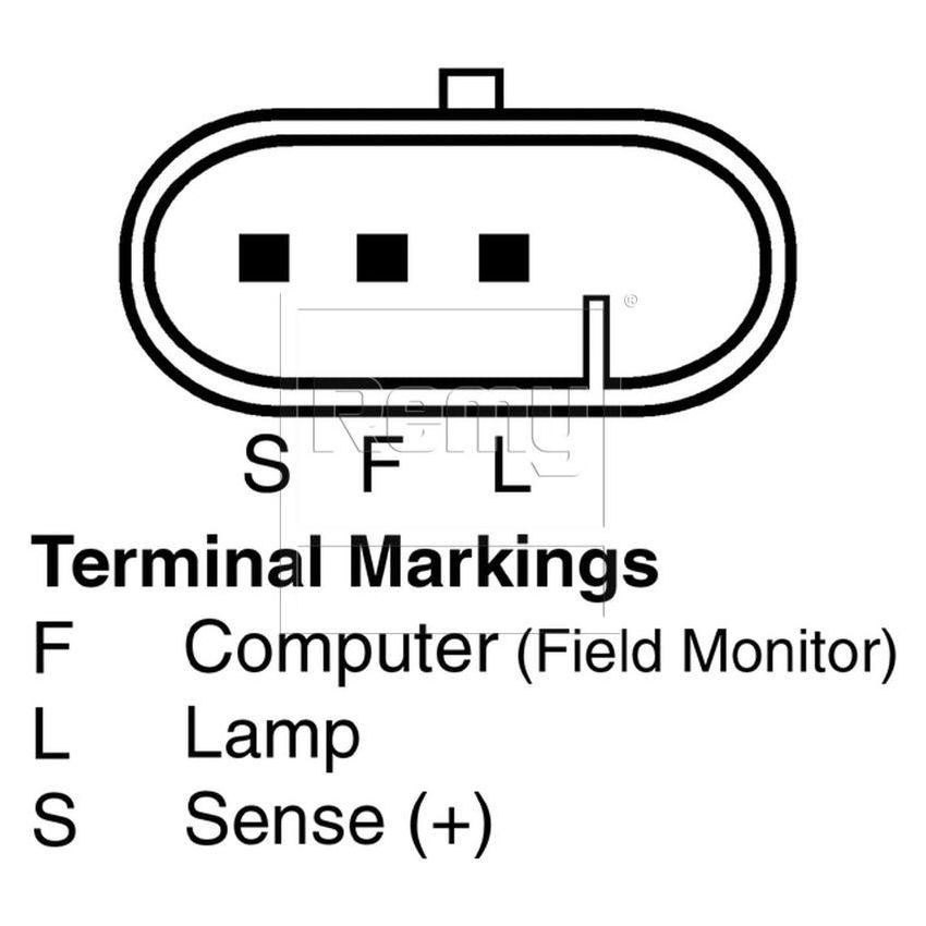 REMY ELECTRICAL 12559 Remanufactured Alternator