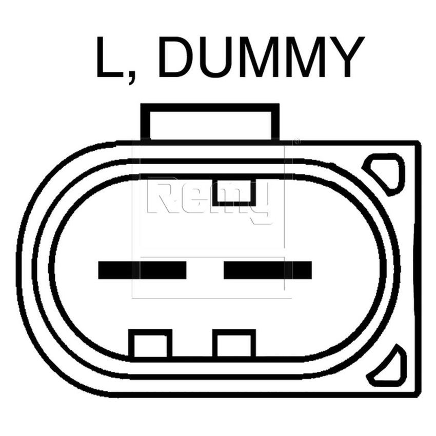 REMY ELECTRICAL 12599 Remanufactured Alternator