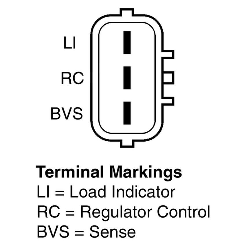 REMY ELECTRICAL 12779 Remanufactured Alternator