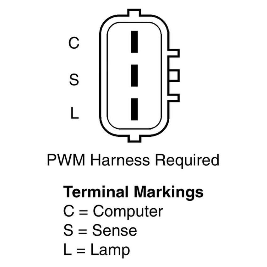 REMY ELECTRICAL 12873 Remanufactured Alternator