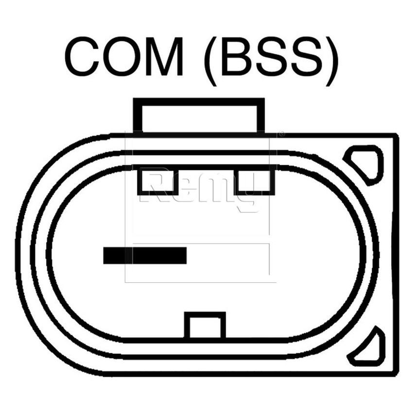 REMY ELECTRICAL 12895 Remanufactured Alternator