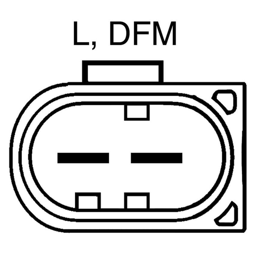 REMY ELECTRICAL 12968 Remanufactured Alternator