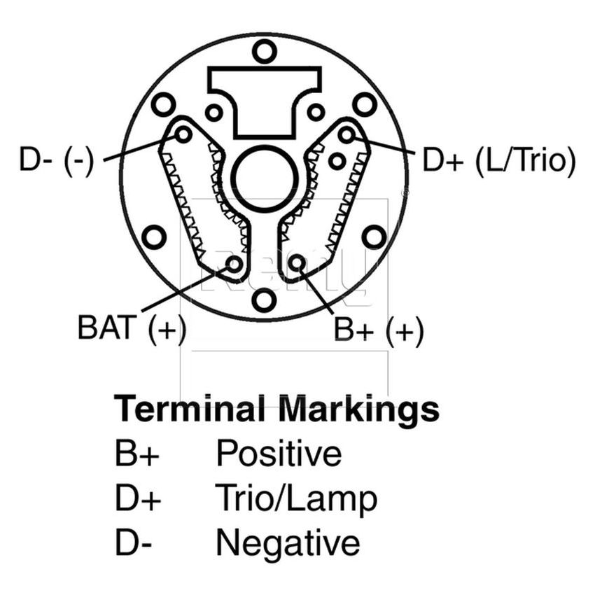 REMY ELECTRICAL 14278 Remanufactured Alternator