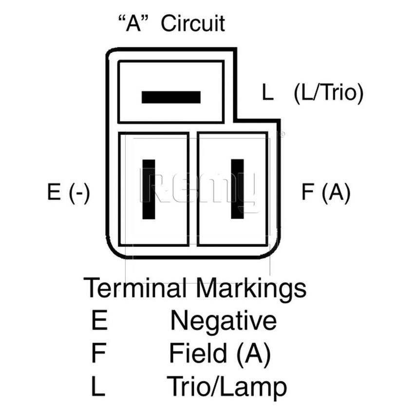 REMY ELECTRICAL 14552 Remanufactured Alternator