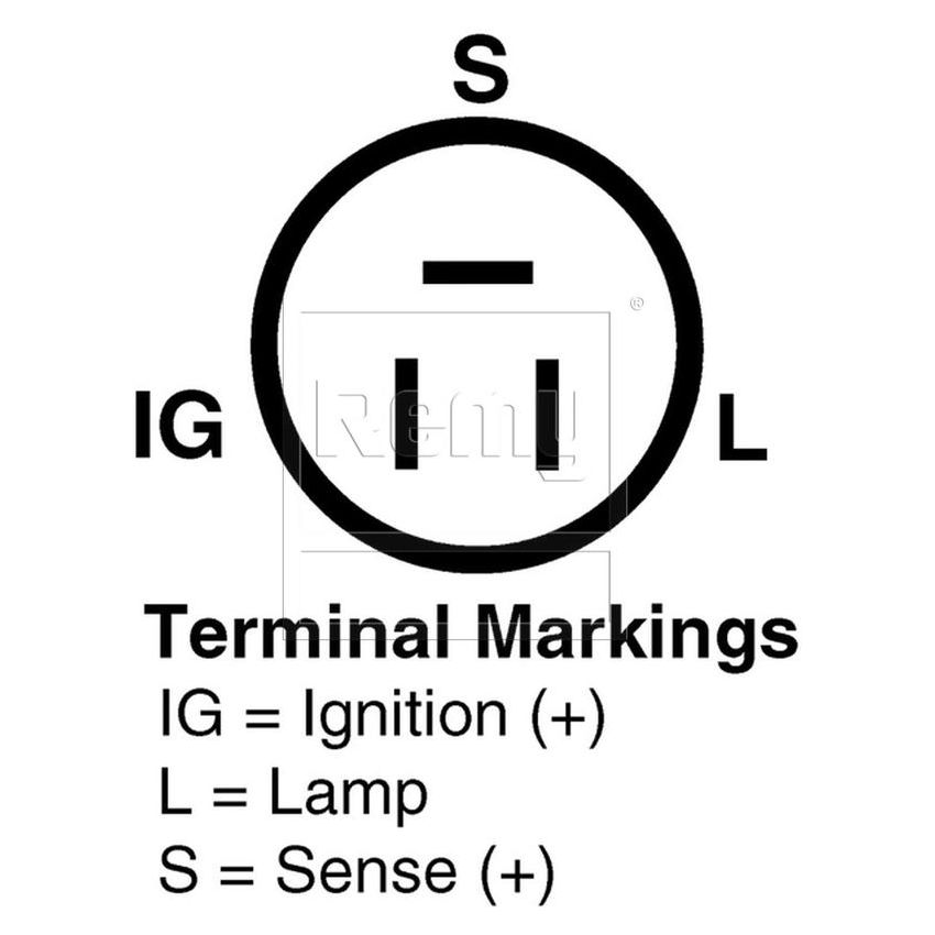REMY ELECTRICAL 14682 Remanufactured Alternator