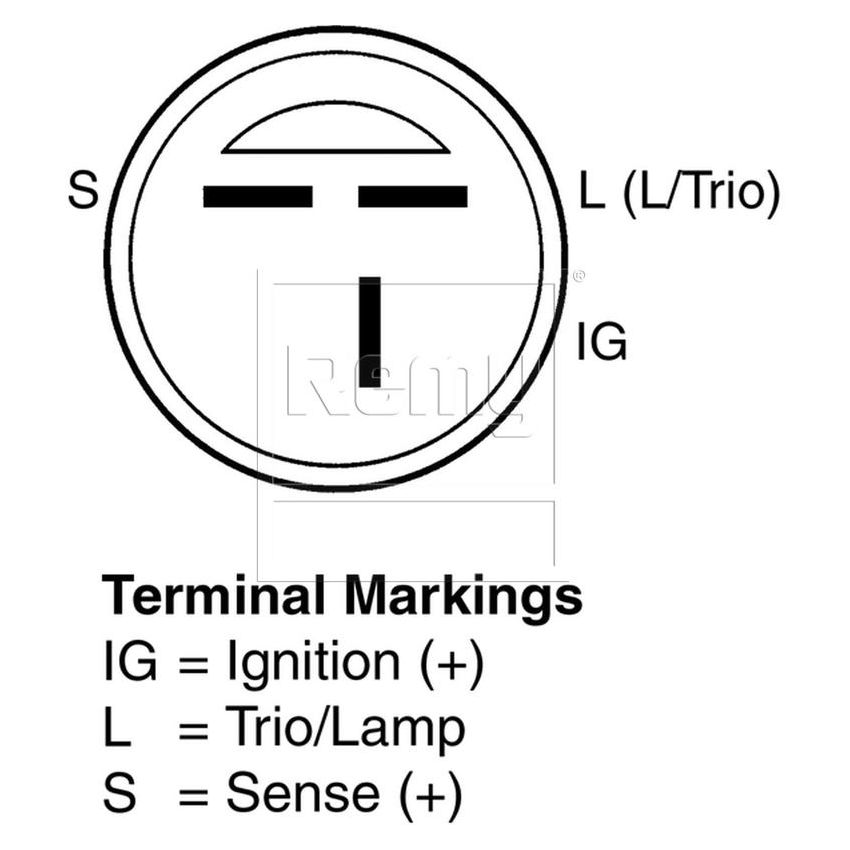 REMY ELECTRICAL 14739 Remanufactured Alternator