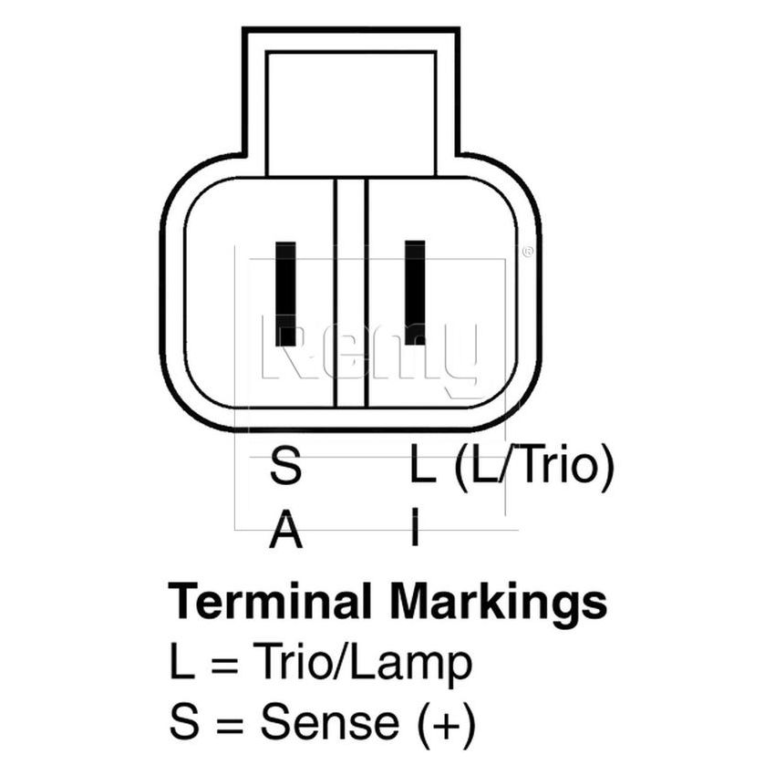 REMY ELECTRICAL 14816 Remanufactured Alternator