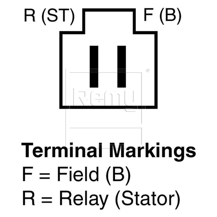 REMY ELECTRICAL 20169 Remanufactured Alternator