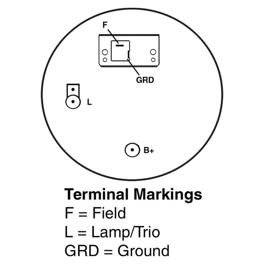REMY ELECTRICAL 20172 Remanufactured Alternator