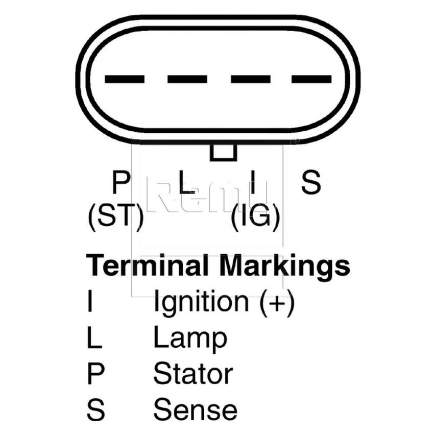 REMY ELECTRICAL 21027 Remanufactured Alternator