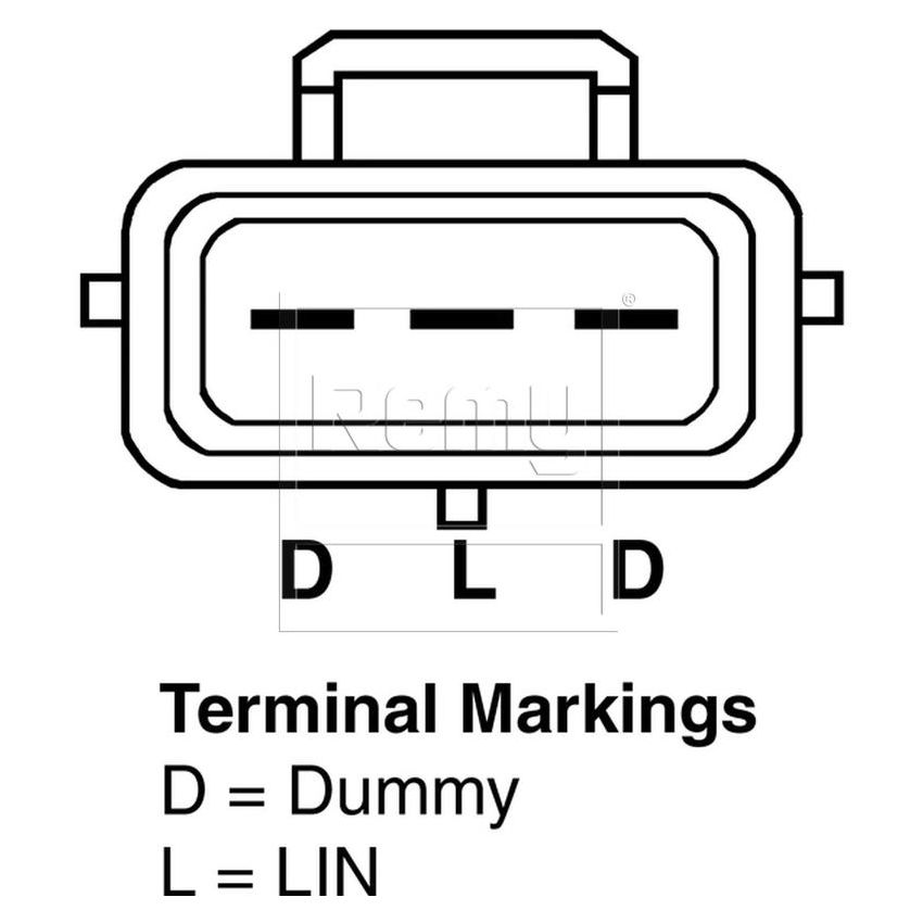 REMY ELECTRICAL 23024 Remanufactured Alternator