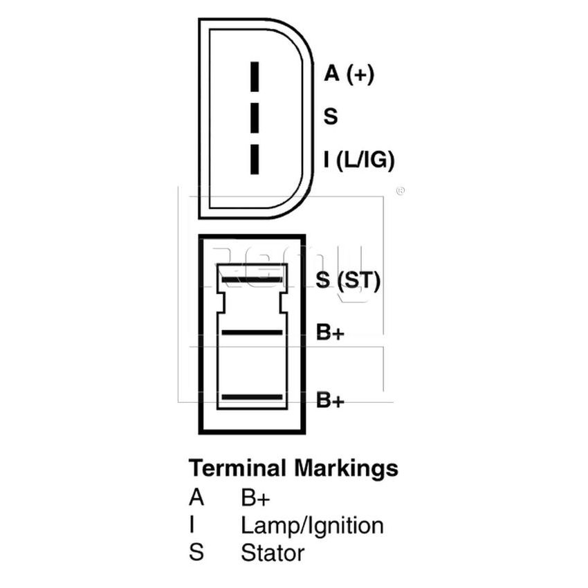 REMY ELECTRICAL 23621 Remanufactured Alternator
