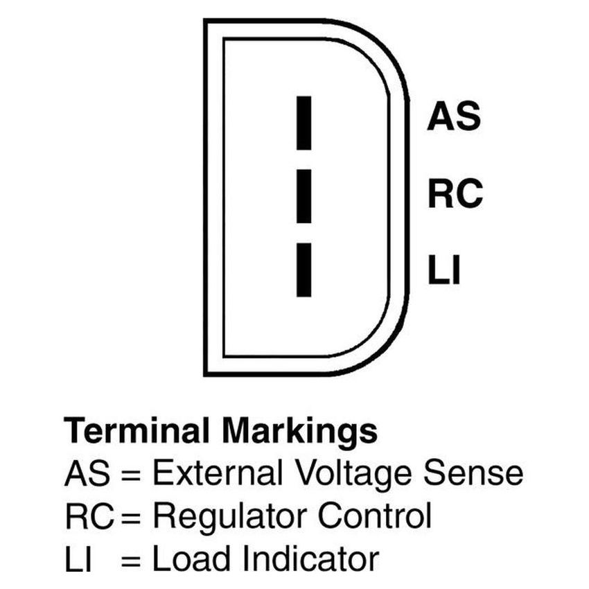 REMY ELECTRICAL 23770 Remanufactured Alternator