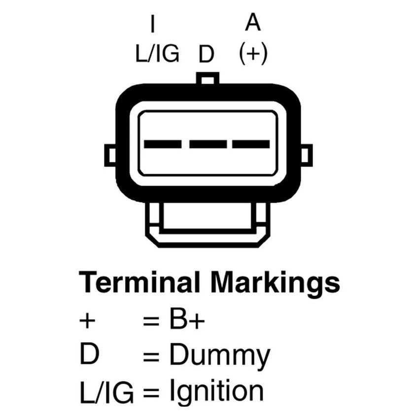 REMY ELECTRICAL 23815 Remanufactured Alternator