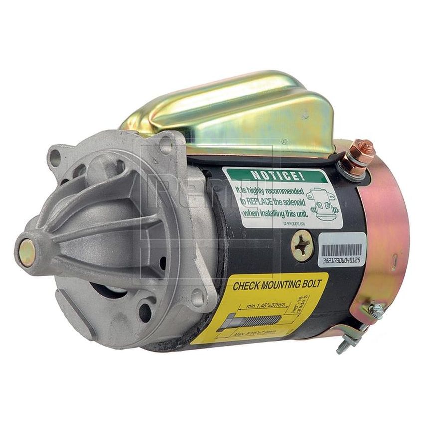 REMY ELECTRICAL 25217 Remanufactured Starter Motor