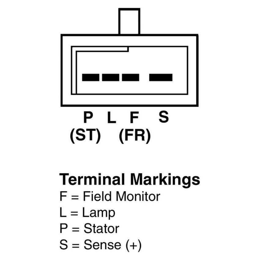 REMY ELECTRICAL 90008 New Alternator