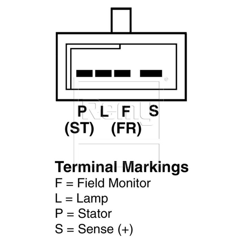 REMY ELECTRICAL 91421 New Alternator