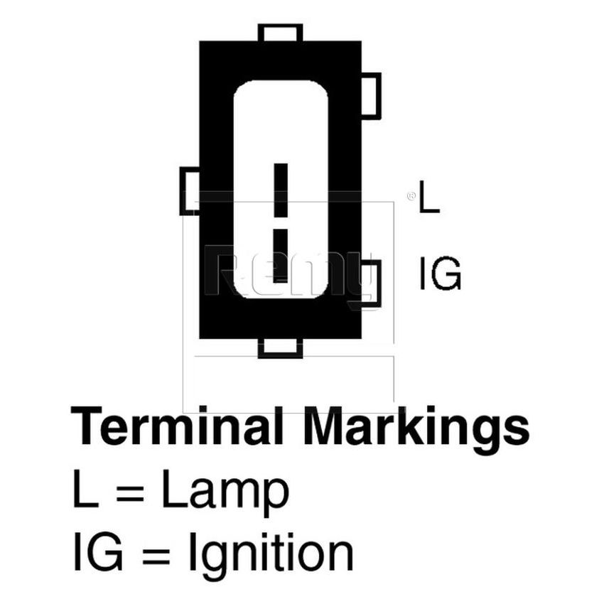 REMY ELECTRICAL 94110 New Alternator