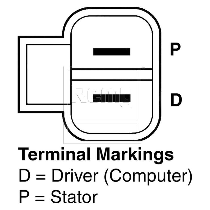 REMY ELECTRICAL 94133 New Alternator