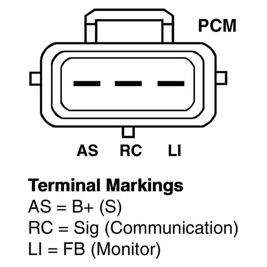 REMY ELECTRICAL 94844 New Alternator